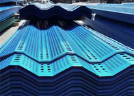 500 mm breedte anti-UV geperforeerd metaal windscherm oplossingen voor mijnen