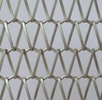 2.5m Breedte 25mm Gatenss Architecturale Geweven Draad Mesh Curtains