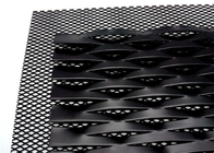 Zwart Met een laag bedekt Uitgebreid de Grillnetwerk 1mm van de Aluminiumauto Honingraat Dikte