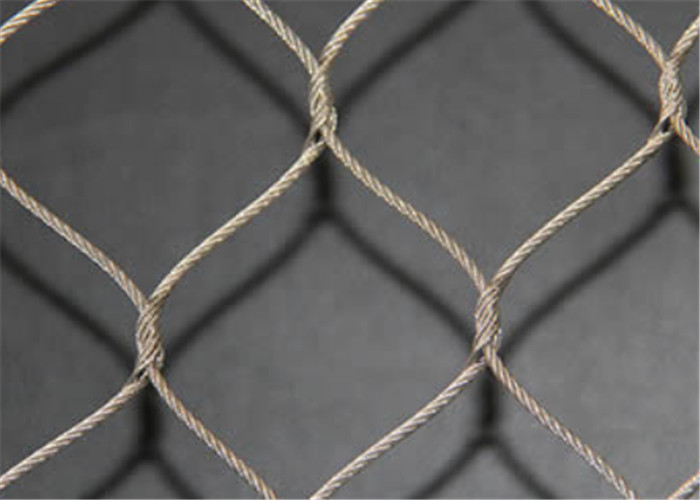 Sterktess Netwerk het met grote trekspanning van de Draadkabel, Netto de Kabel van het Veiligheidsroestvrije staal