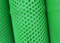 10mm*10mm Uitgedreven Kleur van Mesh Netting White And Green van de Gatengrootte de Plastic