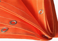 18x18 Bescherming van de steiger de Mesh Netting Orange Fireproof Pvc Met een laag bedekte Bouw
