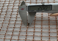 2mm Netwerk 28mm van het Draaddiameter Geweven Koper Mesh Size Faraday Cage Use