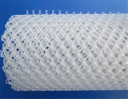 30 mm openend plastic net voor gebruik bij het voeden van kippen