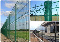 4mm bedekte Groen Pvc Gelaste Draad Mesh Fence For Park/Tuin/van de Sportengrond Veiligheid met een laag