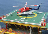 De het Helikopterdekperimeter die van het vliegtuigplatform Gepaste kleur Roestvrije Gemakkelijk opleveren installeert