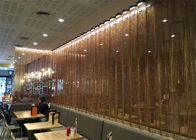 Staal Mesh Curtain van restaurants het Rode Decoratieve Hang Chain Strip 0.85kg