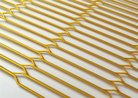 150mm de Draadnetwerk van het Gaten Gouden Decoratie Uitgebreid Metaal