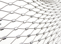 Kabelmetalen kap 3.2mm Draadkabel Mesh Stainless Steel 304 316 voor Dierentuinomheining