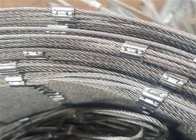 Open Metalen kaptype Ss316 Draadkabel Mesh Cable Safety Net 7 × 19
