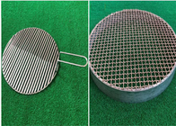 0.6mm het Dikte Geplooide Staal van Draadmesh filter sieve use stainless