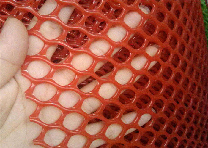 300g/M2 de plastic Mesh Netting Hexagonal Hole Red-Vlakte van het Gevogeltefokken