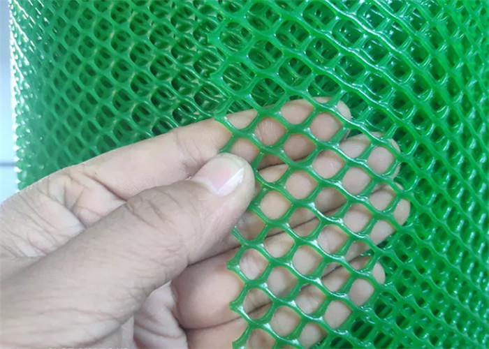 15mm Plastic Kip Mesh Diamond Hole Green Hdpe