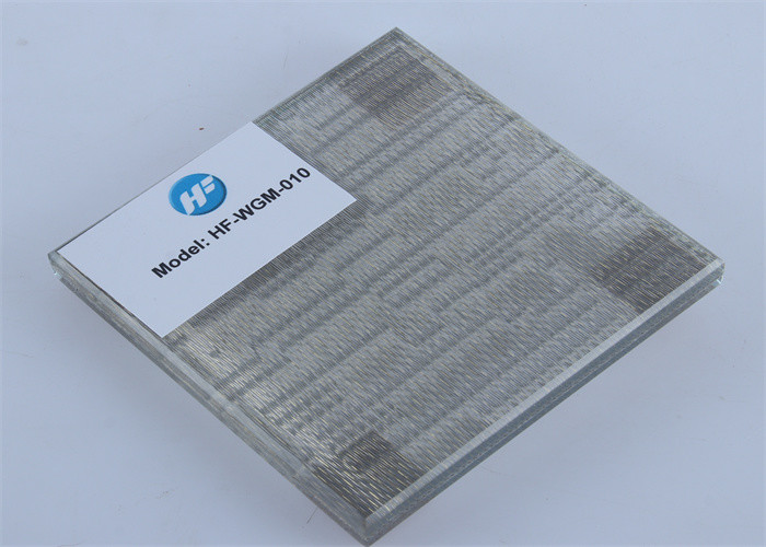 8mm het Metaaldraad van Diktemesh laminated glass uv resistant voor Verdelingen