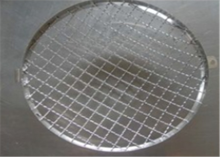 200mm Gebruik van Mesh Round Headlight Stone Guard van de Diameter het Staal Geplooide Draad