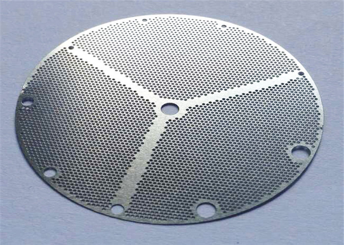het 250mm Geperforeerde Traliewerk van Metaalmesh high precision circle hexagon