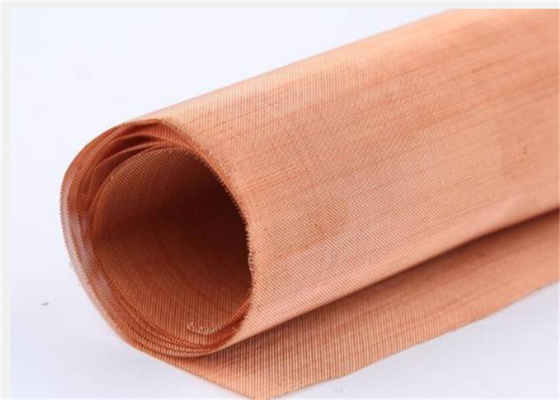 100 200 300 Mesh Ultra Fine Woven Copper Draad Mesh Cloth voor Distillatie