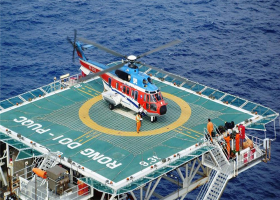 316 roestvrijstalen kabelhelikopterdek perimeternet voor modulaire helihaven